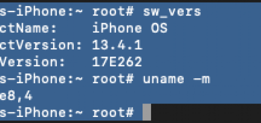 root access of iOS