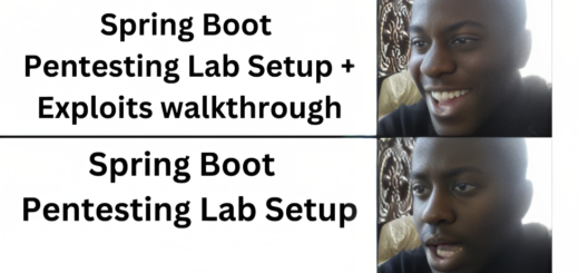 Spring Boot Pentesting Lab Setup21