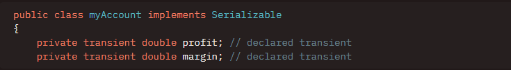 Insecure deserialization exploitation in Java 10 serialize implement as transient